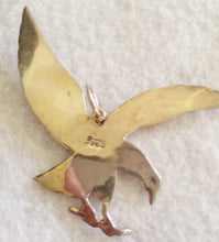STERLING SILVER EAGLE PENDANT