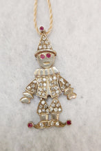 STERLING SILVER PENDANT WITH RHINESTONES